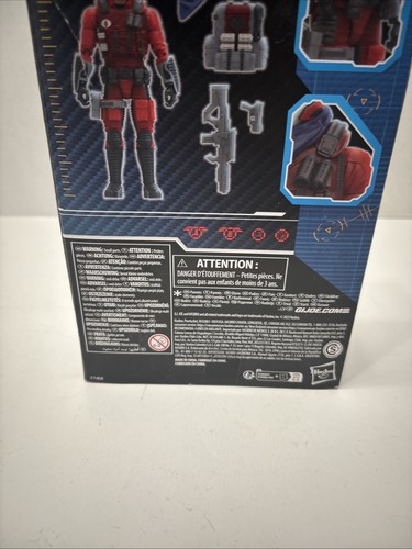 Hasbro G.I. Joe Classified Series Cobra Crimson Viper #85 NEW Box Wear - Afbeelding 7 van 15