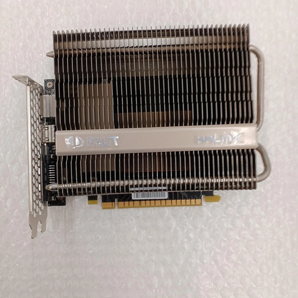 Palit GeForce GTX 1050 ti KalmX 4GB Passive Fanless Graphics Video Card - Image 3 of 4