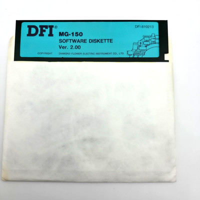 Vintage DFI MG-150 Floppy v2.00 (DFI-810213)   Hercules/MDA Utility   Tested