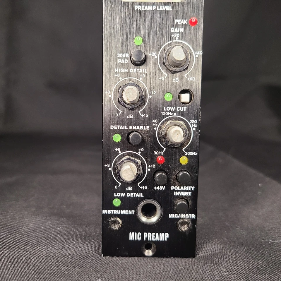 DBX 580 500 Series Microphone Preamp Preamplifier Read - Image 2 of 4