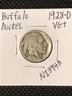 1928-D Buffalo Nickel   VG+