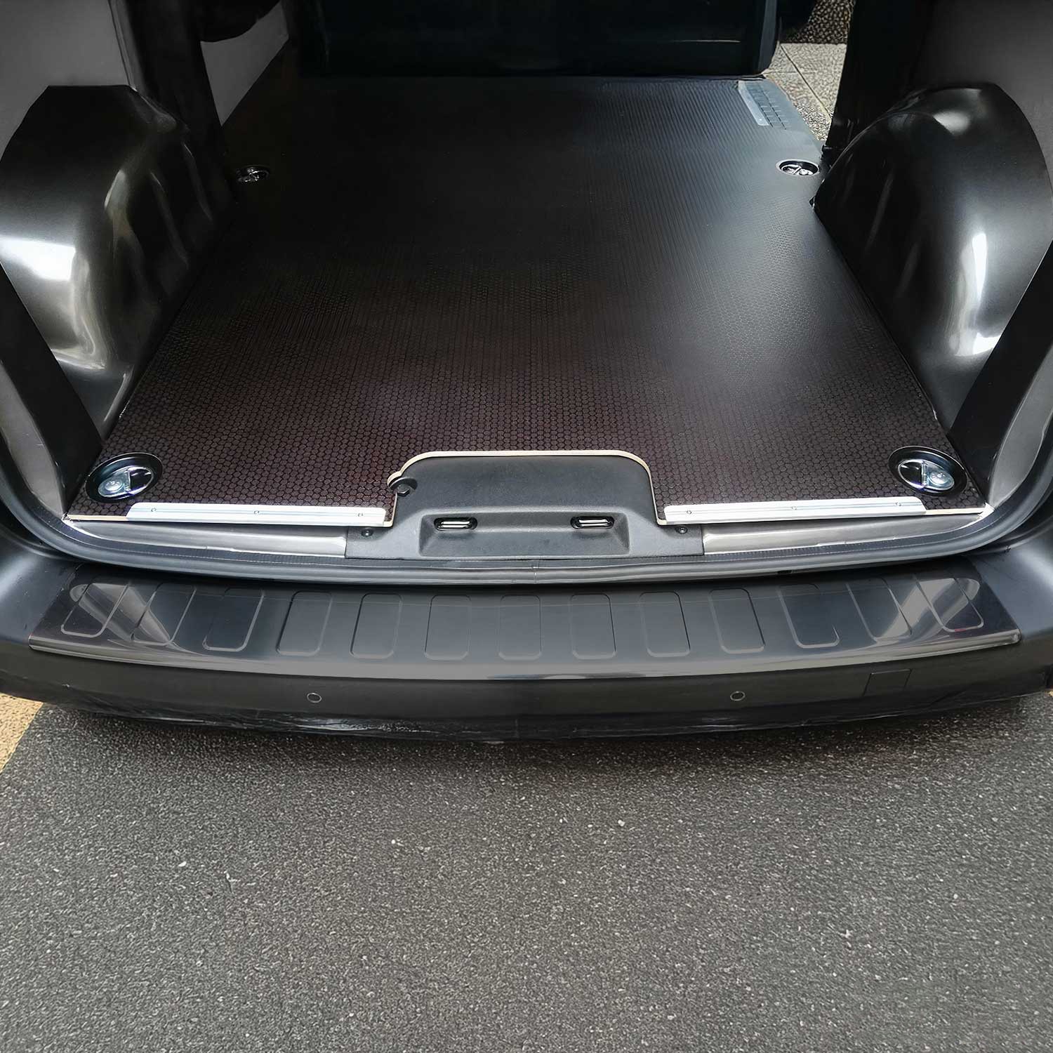 Protection pare-chocs Opel Vivaro C L3 inox anti-choc et anti-rayure