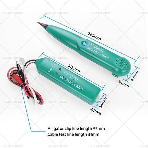 Cable Finder Tone Generator Probe Tracker Wire Network Telephone Tracer - 第 6/9 張圖片