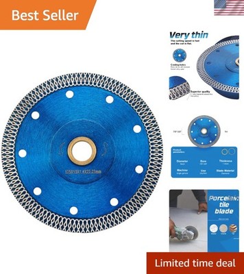 2Pcs 5-Inch Super Thin Diamond Blade for Precision Tile and Stone Cuts