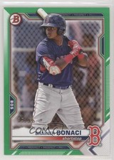 2021 Bowman Draft Green 39/99 Brainer Bonaci #BD-54 0o6v