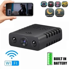 Smart Mini WiFi Camera Wireless 1080P HD Night Cam w/Battery Home Security 2025