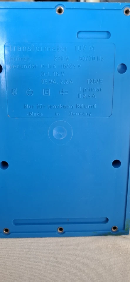 Titan 107 M Trafo / Transformator 35 VA 220 Volt für Märklin Wechselstrom - Bild 2 von 4