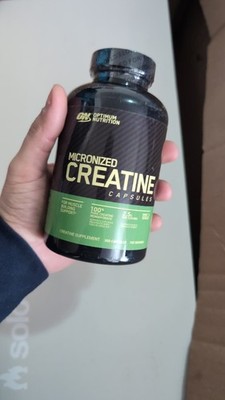 Optimum Nutrition Creatine Capsules 300 Ct 2.5g Pure Monohydrate