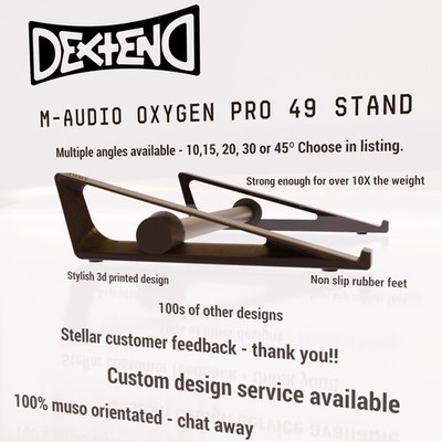 Erweiterter hochwertiger 3D-gedruckter Ständer für M-AUDIO Oxygen Pro 49