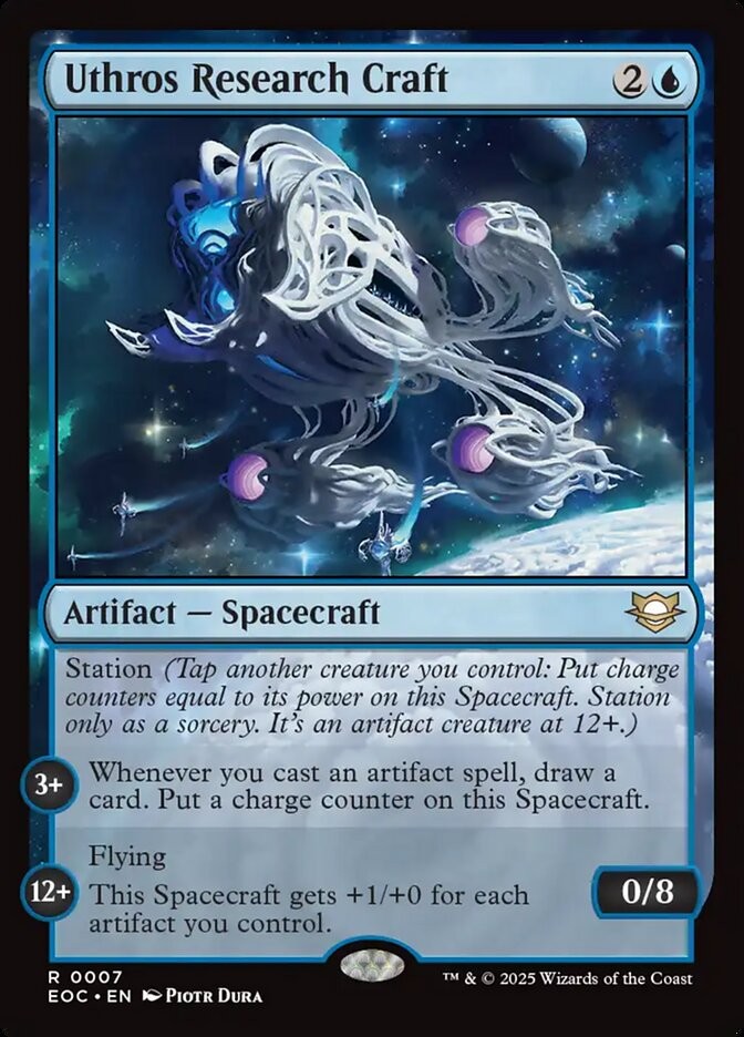 mtg anti flying cards Uthros Research Craft - Commander: Edge of Eternities [RARE] [Near Mint]