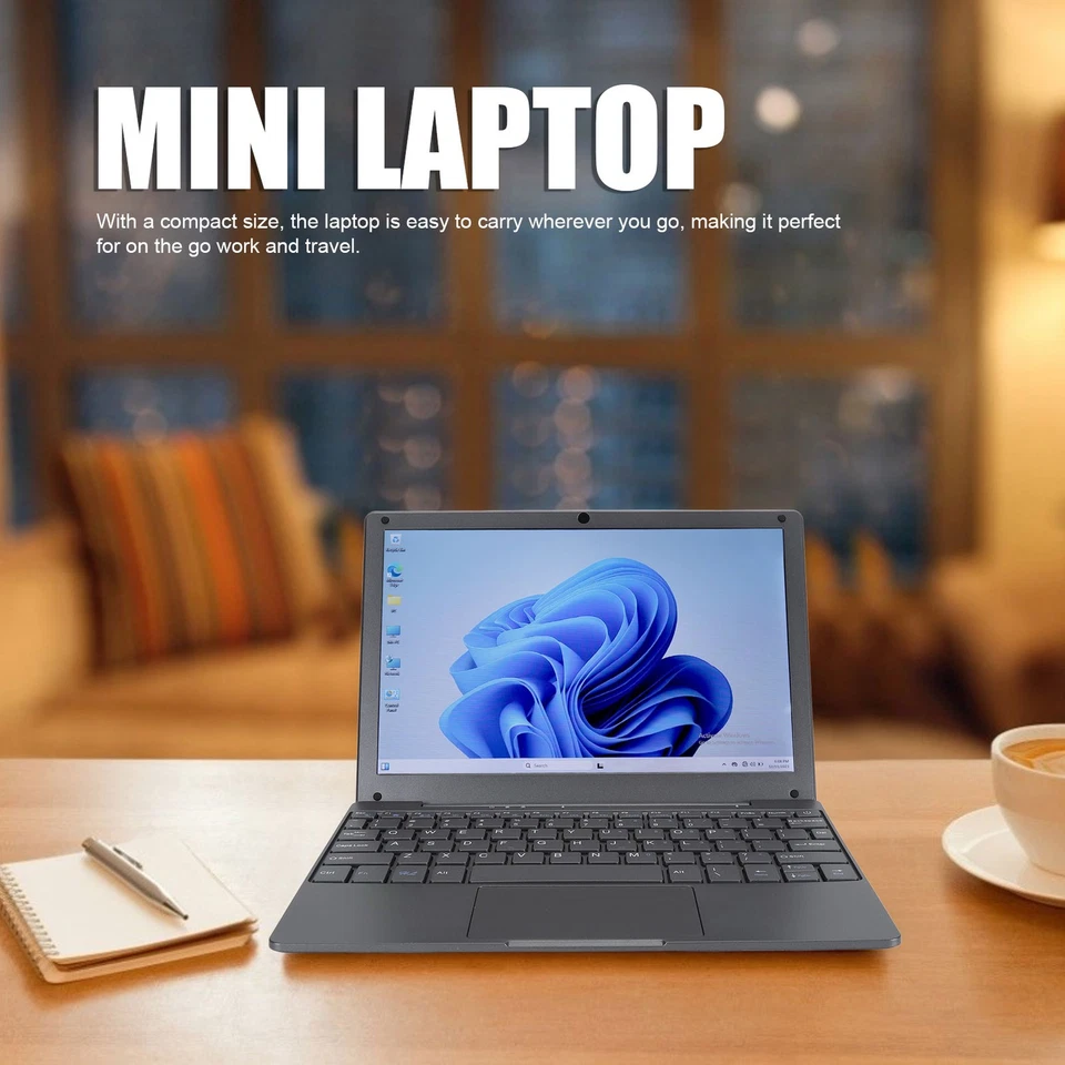 10.1 Inch Mini Laptop 8GB RAM 128GB SSD 800X1280 Resolution 0.3MP Camera - Image 3 of 4