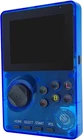 16-Bit Handheld Game Console with 100 Preloaded HD Games - Transparent Blue