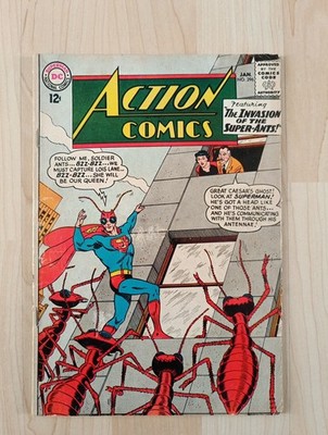 ORIGINAL US DC COMICS 1963 Action Comics #296 RARE Silver Age Superman Batman 
