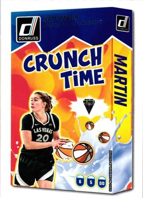2025 Donruss WNBA #11 Kate Martin Crunch Time
