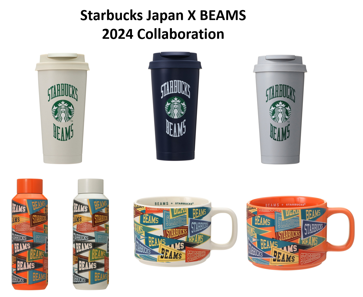 US SELLER] Starbucks Japan X BEAMS 2024 Collaboration Mug cup