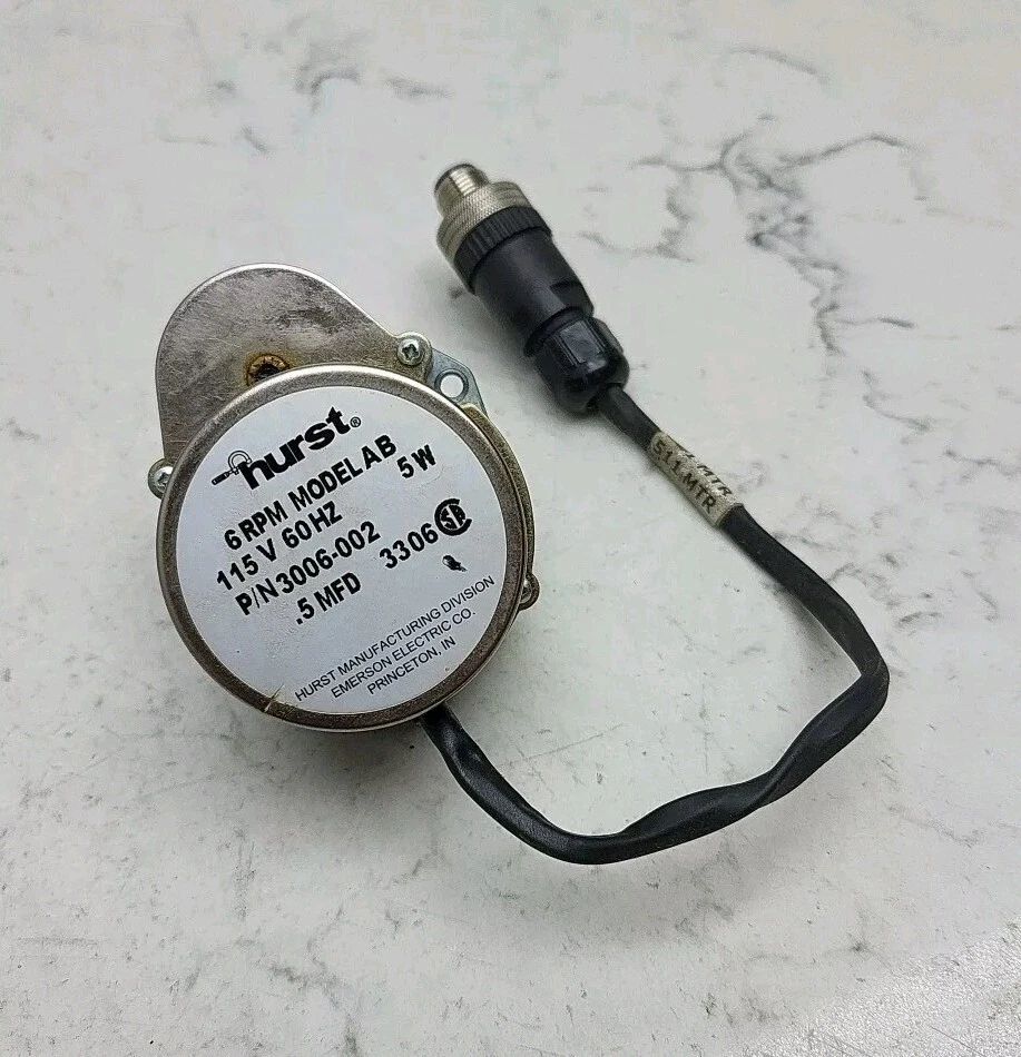 Motore Elettrico Hurst 1 RPM Modello SM, 115V 7W 60Hz, Per Applicazioni Speciali