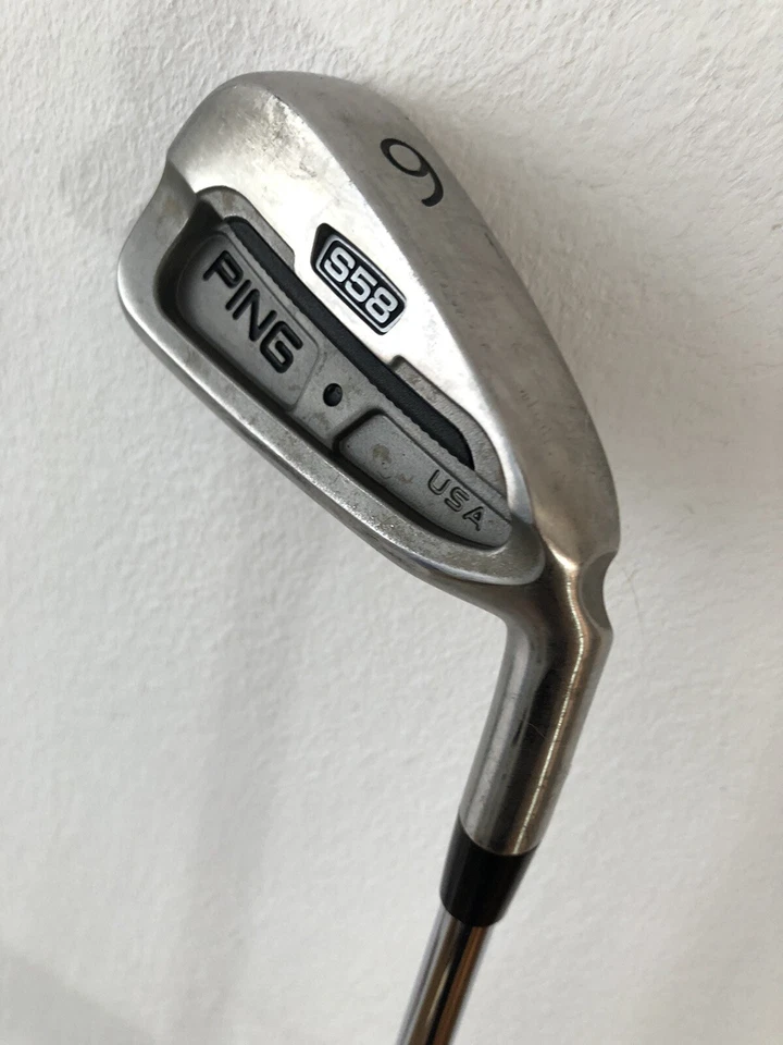 Ping S58 Eisen 6 Herren - +0.5“ - Stiff Stahlschaft - Golf