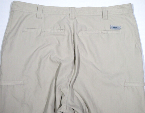 Callaway Mens size 36 Men’s Golf beige Pants leg pockets polyester relaxed fit - Picture 5 of 6