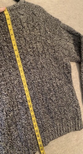 Vtg Polo Ralph Lauren Knit Wool Silk Linen Chunky Cable Knit Sweater Men’s XL - Picture 9 of 15