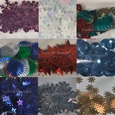 Sequins Various Styles -- Choose Style, Size, & Color