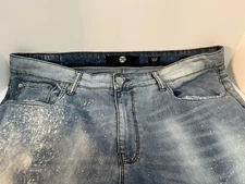 MENS JORDON CRAIG DISTRESSED AARON JEANS SIZE 40/32