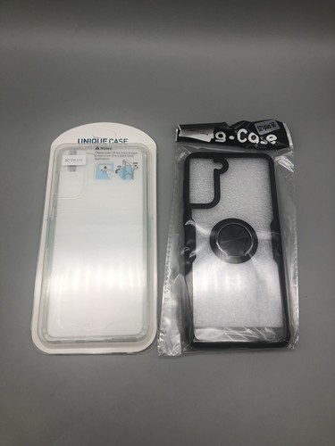 For Samsung Galaxy S21 PLUS 6.7” 2 cases & 3pcs Tempered Glass Screen Protector - Picture 3 of 6