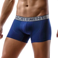 ZONBAILON Men's Underwear Breathable Elastic Belt  Soft Comfortable Boxers