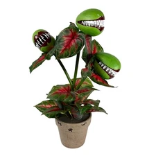 Little Shop Of Horrors Audrey II Man Eating Plant Venus Fly Trap Halloween Prop