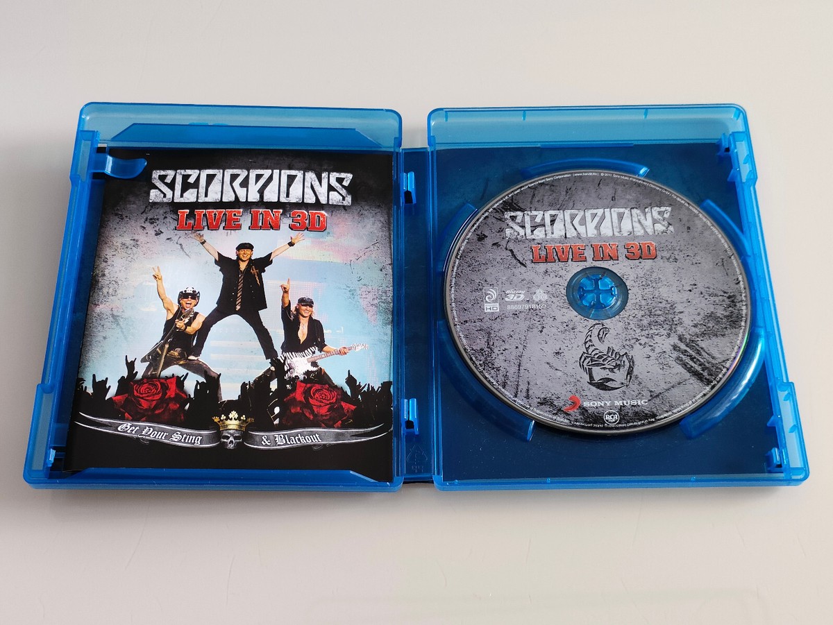 Get Your Sting and Blackout Live 2011 in 3D Scorpions (Blu