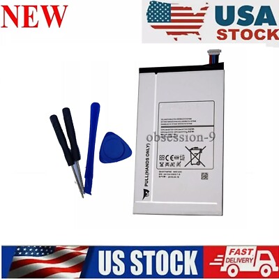 New for Samsung Galaxy Tab S 8.4 SM-T700 T701 T705 EB-BT705FBE 4900mAh Battery