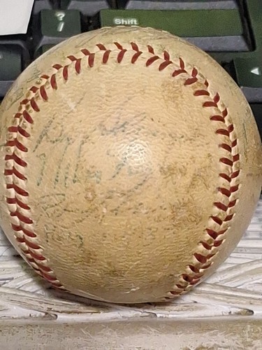 1957 Pittsburgh Pirates Team Signed ONL Giles Baseball JSA COA Roberto Clemente - Picture 8 of 12