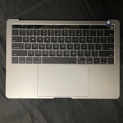 OEM Apple MacBook Pro 13'' 2017, 4TBT3 Top Case Replacement (Space Gray) , A1706