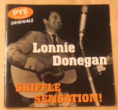 LONNIE DONEGAN - SKIFFLE SENSATION! NO CASE CD & INLAYS ONLY