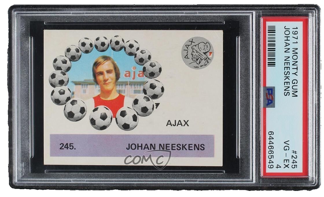 PANINI EURO FOOTBALL 78 - JOHAN CRUYFF #182 Collection EUR 69,90 - FR