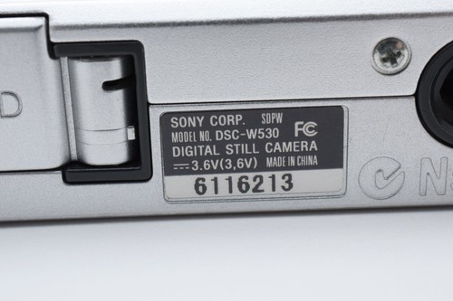 SONY Cyber-shot DSC-W530 Silver Compact Camera Japanese Only From Japan #2437275 - Picture 12 of 12