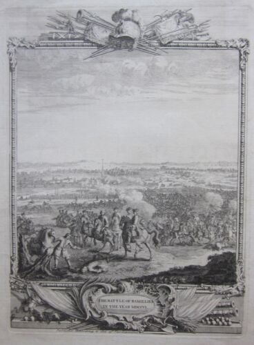 1737 Battle Ramillies 1706 battaglia Principe Eugenio Savoia Nivelles Ramiêye - Photo 1/3
