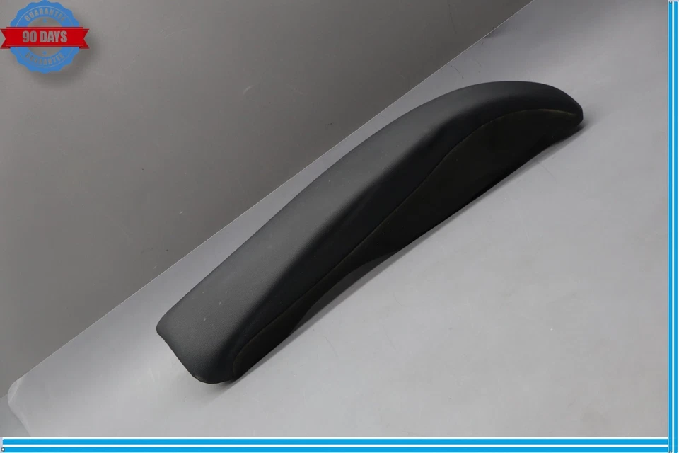 14-17 Maserati Ghibli Rear Right Side Seat Pad Bolster Cushion Cover Black Oem - Image 3 of 4