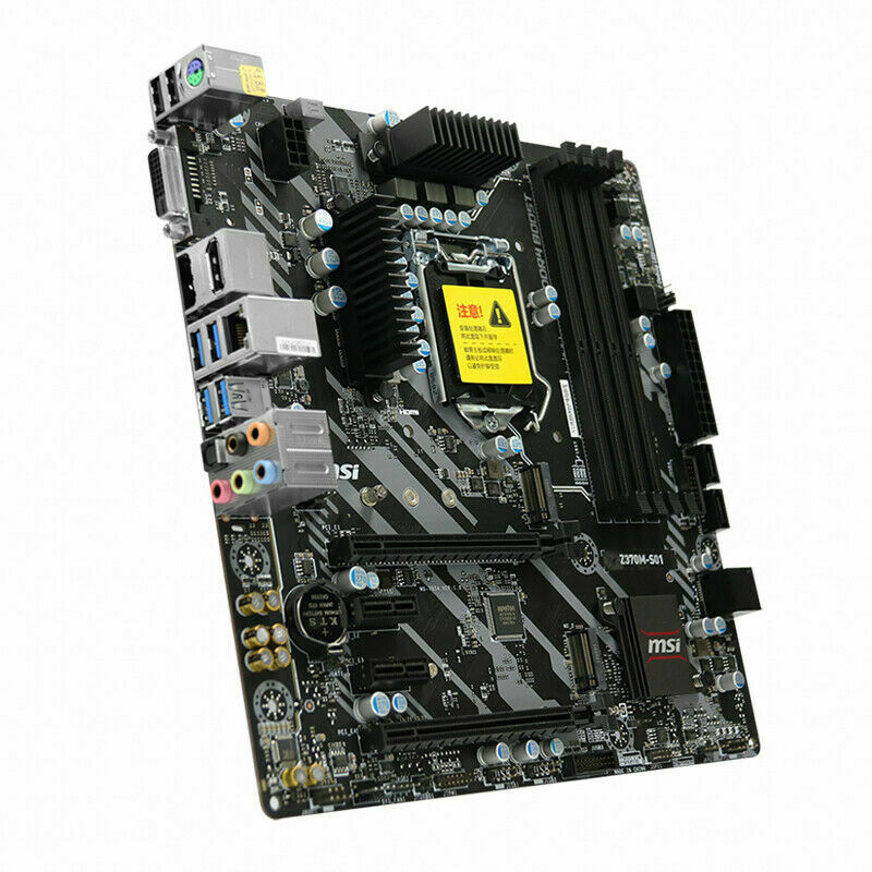 For MSI Z370M-S01 System Board Intel LGA1151 DDR4*4 64G DP