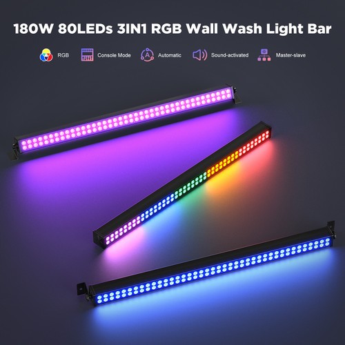 240W LED Moving Head Bar Light DMX512 RGBW Beam Stage Lighting KTV Disco Lights - Picture 10 of 21