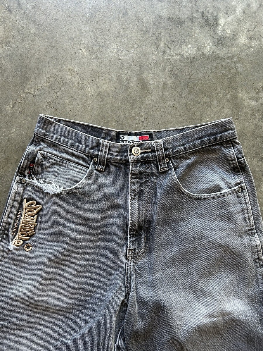 SOUTHPOLE グレー ダメージジーンズ 34 sk8 y2k SOUTHPOLE グレー ダメージジーンズ 34 sk8 y2k - メルカリ