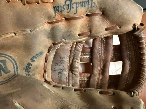 Vintage MacGregor Pro Model GXSB Softball Glove 13” RHT Game Ready - Picture 7 of 7