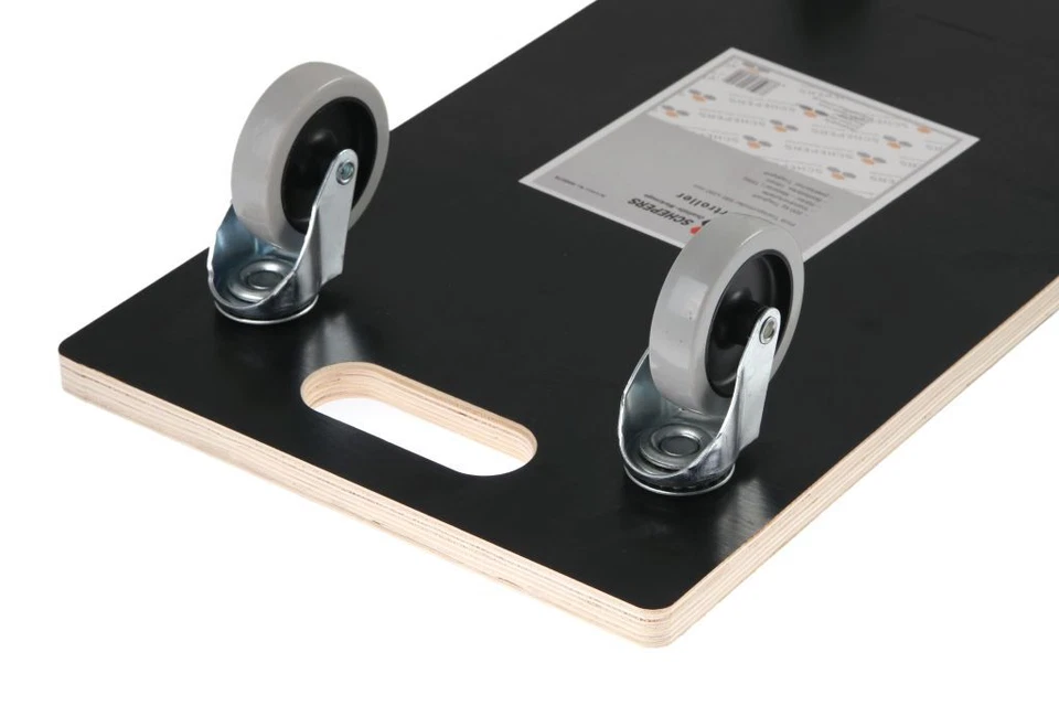 Transportroller Möbelroller  Rollbrett Schichtholz TPE Rollen  200 kg  4 Stück - Bild 4 von 4