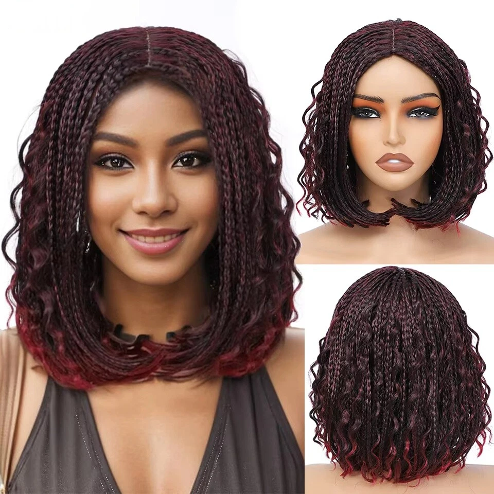 Peluca Afro Rizada Roja Para Carnaval Y Halloween – Wig Me Up, Pelo Sintético Corto Y Densos Rizos, Ajustable Hasta 60 Cm, Disfraz Para Mujer Y Hombre
