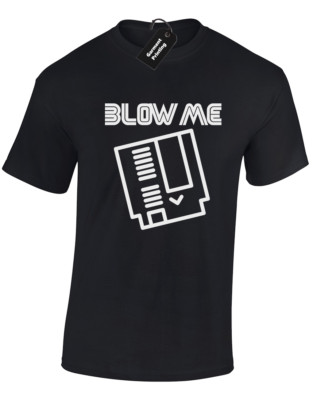 BLOW ME HERREN T-SHIRT LUSTIG UNHÖFLICH GAMER GAMING DESIGN RETRO MEGA DRIVE S - 5XL