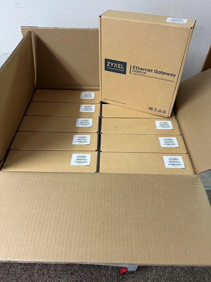 Router Gateway Zyxel EX3510-B1 AX5700 WiFi 6 Gigabit Ethernet (LOTE DE 10) Foto 2 de 4