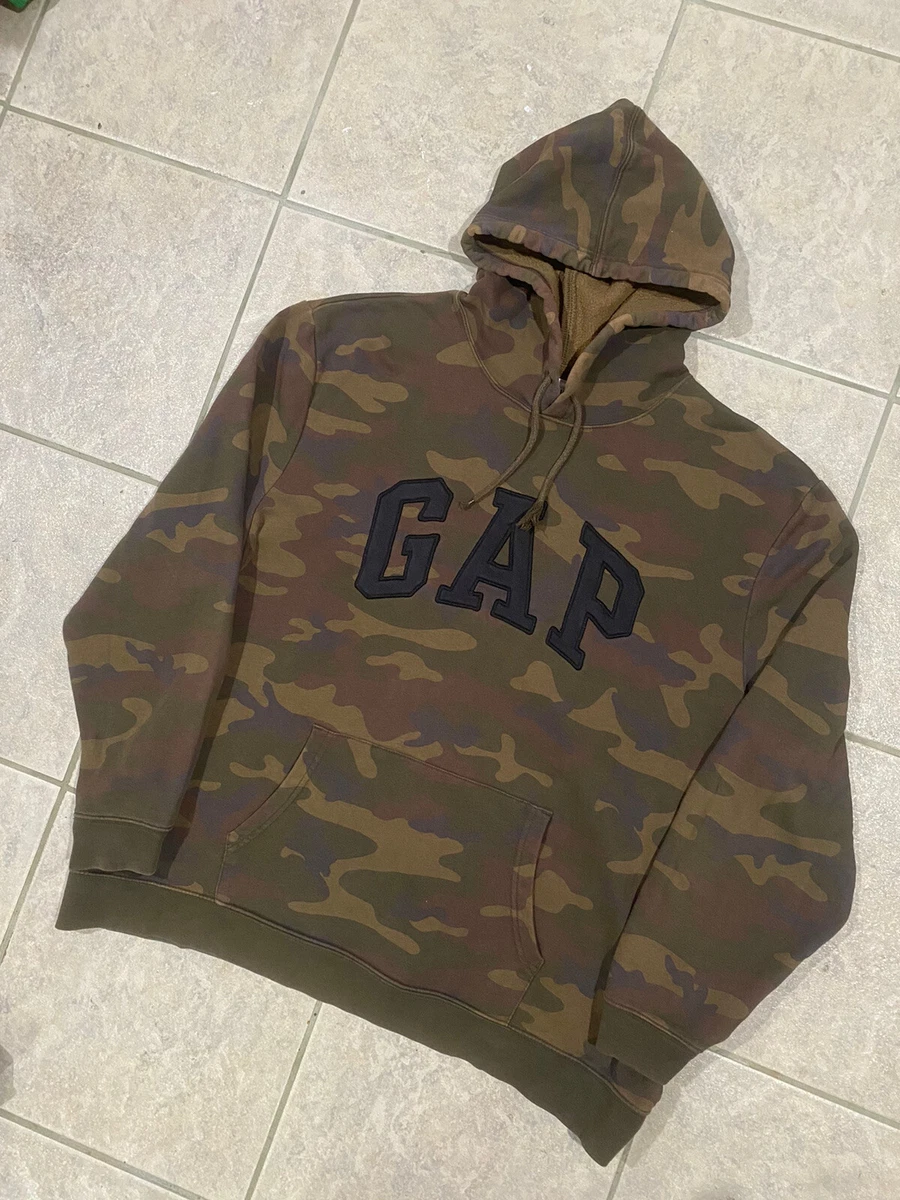 gap camo sweater