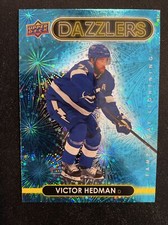 21-22 UD Series 2 Hockey Blue Dazzlers DZ-91 Victor Hedman