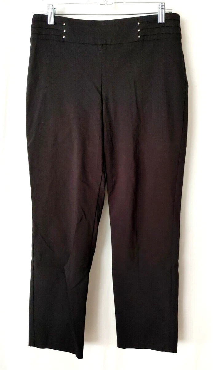 Jm collection studded pull on cheap pants