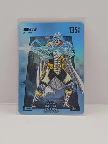 2025 Bo Jackson Battle Arena CROSBOW Blue Battlefoil Ice First Edition BBF-76