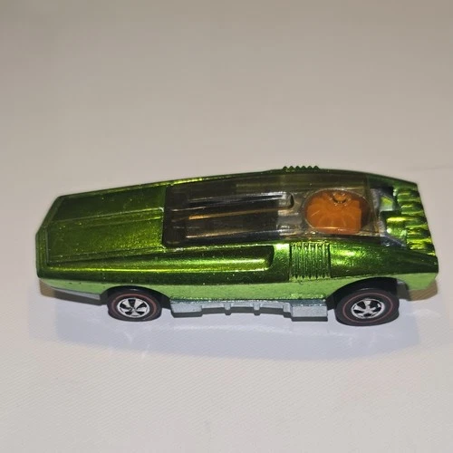 Hot Wheels Whip Creamer Redline 1969 Green Diecast Car 1:64 Vehicle Type Car